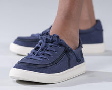 Load image into Gallery viewer, Kids' Navy Billy Classic Lace Lows