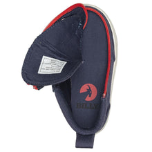 Load image into Gallery viewer, Toddler Navy & Red Billy Classic Lace Highs