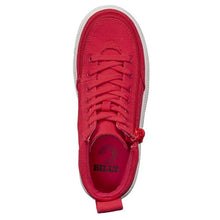 Load image into Gallery viewer, Kids' Red Billy Classic Lace Highs