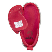 Load image into Gallery viewer, Toddler Red Canvas Billy Classic Lace Highs