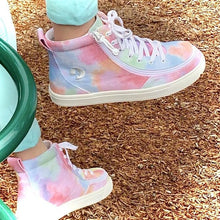 Load image into Gallery viewer, Kids' Sherbet Tie Dye Billy Classic Lace Highs