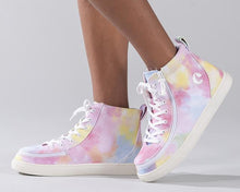Load image into Gallery viewer, Kids' Sherbet Tie Dye Billy Classic Lace Highs
