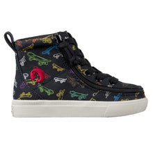 Load image into Gallery viewer, Toddler Black Skateboard Billy Classic Lace Highs