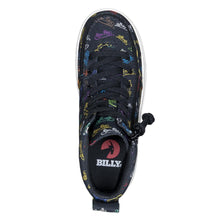 Load image into Gallery viewer, Kids' Black Skateboards Billy Classic Lace Highs