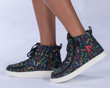 Load image into Gallery viewer, Kids' Black Skateboards Billy Classic Lace Highs