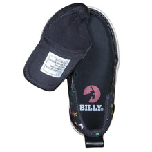 Load image into Gallery viewer, Toddler Black Stars Billy Classic Lace Highs