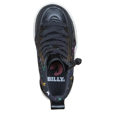 Load image into Gallery viewer, Toddler Black Stars Billy Classic Lace Highs