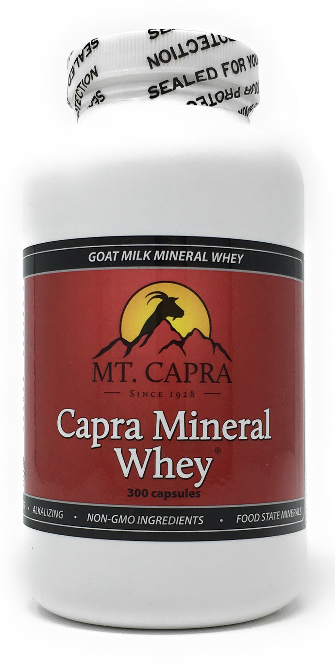 Capra Mineral Whey - 300 Capsules