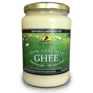 Grass Fed Goat Milk Ghee - 24 fl oz / 710 mL