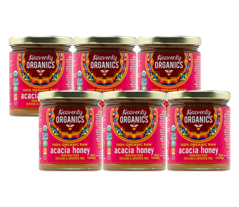 Heavenly Organics 100% Organic Raw Acacia Honey