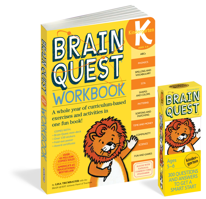 Brain Quest Set: Kindergarten