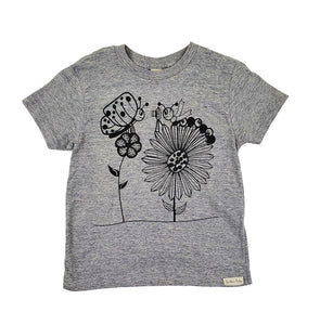Caterpillar and Butterfly Tee