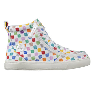 Kids' Checkerboard Billy Classic Lace Highs