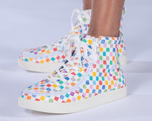 Load image into Gallery viewer, Kids&#39; Checkerboard Billy Classic Lace Highs
