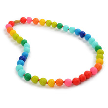 Load image into Gallery viewer, Chewbeads Christopher Teething Necklace - Rainbow
