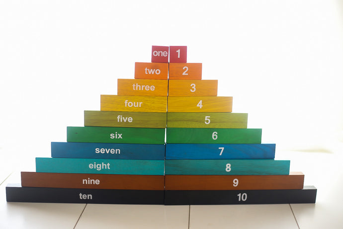 Montessori Counting Rods