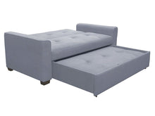 Load image into Gallery viewer, Eco Sofa Bed Upholstered Natural Fiber Couch Non Toxic Slate
