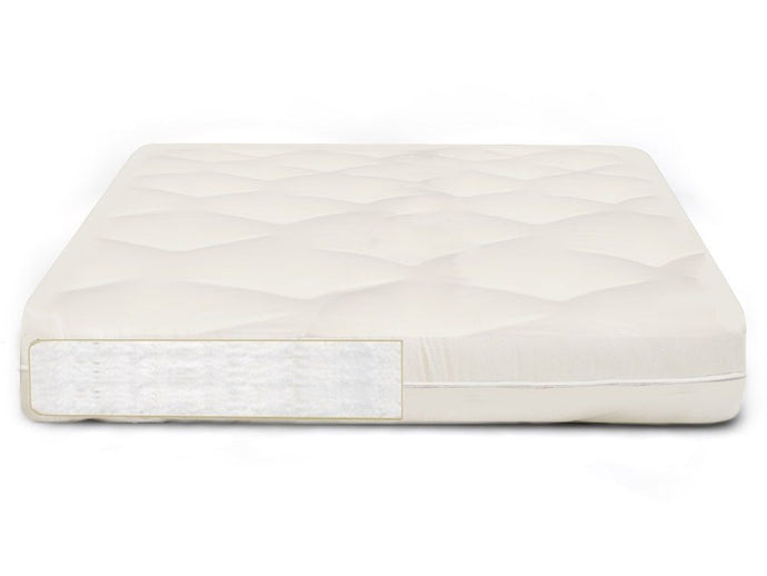 Organic Cotton Futon Mattress - Certified Organic Cotton Mattress Medium