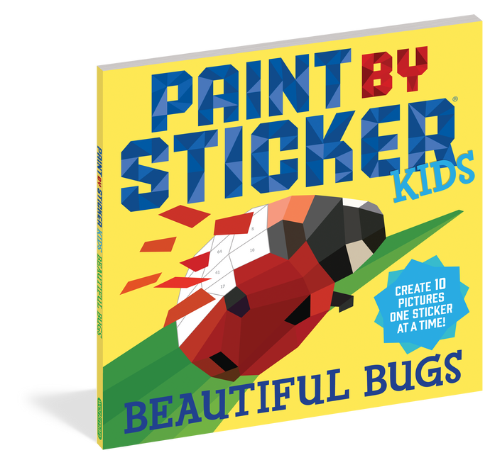 Paint by Sticker: Beautiful Bugs