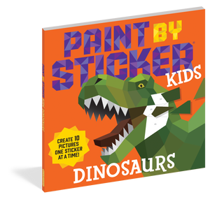 Paint by Sticker: Dinosaurs