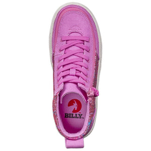 Kids' Pink Printed Billy Classic Lace Highs