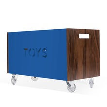 Load image into Gallery viewer, Toy Box Chest on Casters
