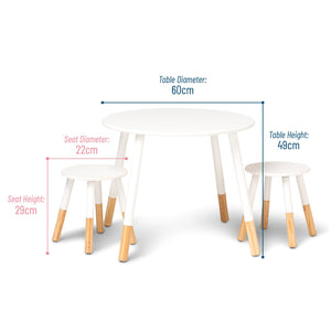 Scandi Round Table & Chairs