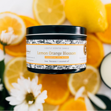 Load image into Gallery viewer, Lemon Orange Blossom Essential Oil Candles
