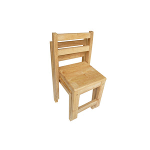 Standard Rubberwood Chairs - Set of 2
