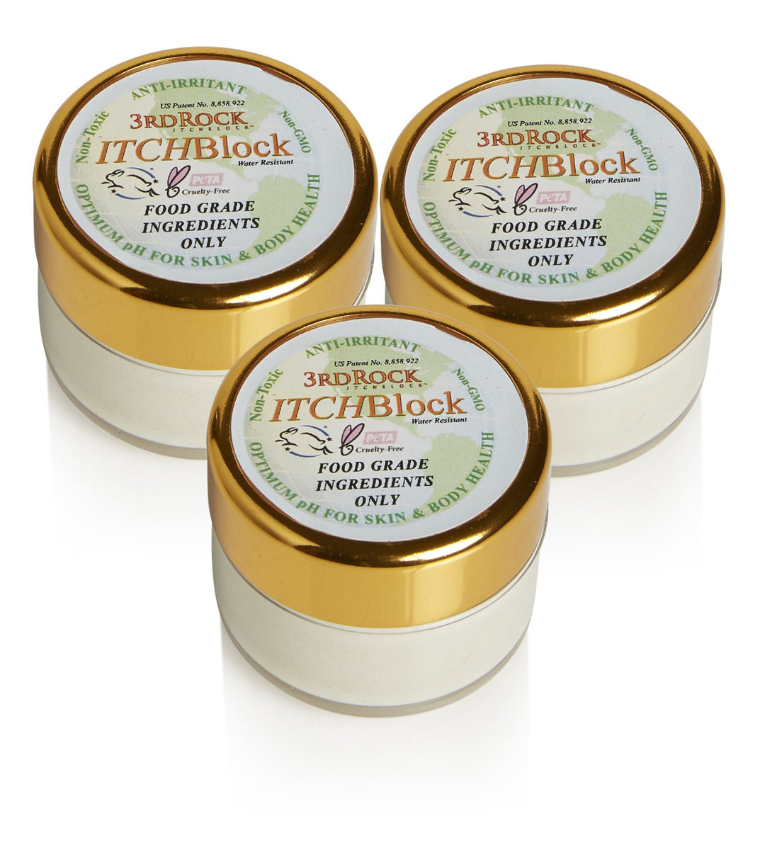 ITCHBlock™ All Natural Itch Relief Cream (3-pack) – The Brain Possible®