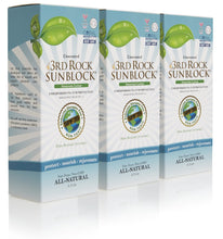 Load image into Gallery viewer, 3rd Rock Sunblock® Sunscreen Lotion - Unscented - Zinc Oxide SPF 35 (3-pack)
