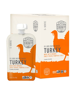 Pasture Raised Turkey with Organic Pumpkin & Beets Baby Food