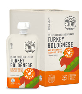 Turkey Bolognese with Bone Broth Baby Food