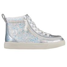 Load image into Gallery viewer, Kids&#39; Unicorn Metallic Glitter Billy Classic Lace Highs
