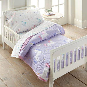Unicorn 100% Organic Cotton Toddler Pillow Case