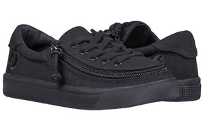 Kids' Black to the Floor Billy Classic Lace Lows