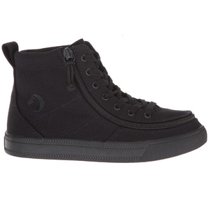 Kids' Black to the Floor Billy Classic Lace Highs