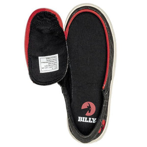 Kids' Black & Red Billy Classic Lace Lows