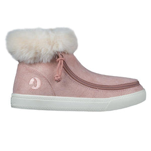 Kids' Blush Shimmer Billy Mid Top Luxes