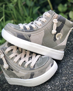 Toddler Natural Camo Billy Classic Lace Highs