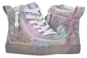 Toddler Rainbow Crackle Billy Classic Lace Highs