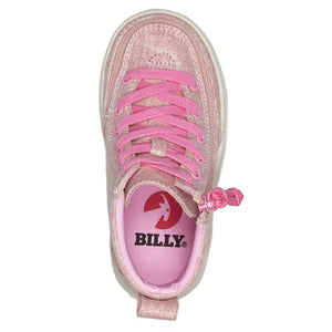 Toddler Heather Pink Billy Classic Lace Highs