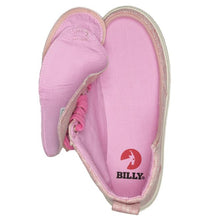 Load image into Gallery viewer, Kids&#39; Heather Pink Billy Classic Lace Highs
