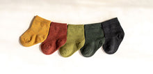 Load image into Gallery viewer, Merino Infant Nature Socks 5-Pack - Harakeke
