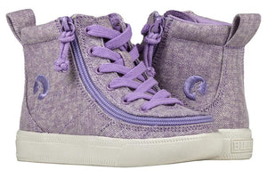 Toddler Lilac Billy Classic Lace Highs