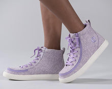 Load image into Gallery viewer, Kids&#39; Lilac Billy Classic Lace Highs
