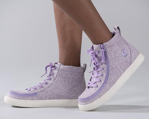 Kids' Lilac Billy Classic Lace Highs
