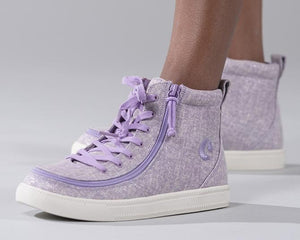 Kids' Lilac Billy Classic Lace Highs