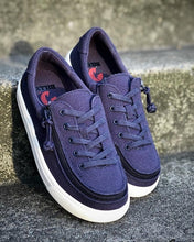 Load image into Gallery viewer, Kids&#39; Navy Billy Classic Lace Lows
