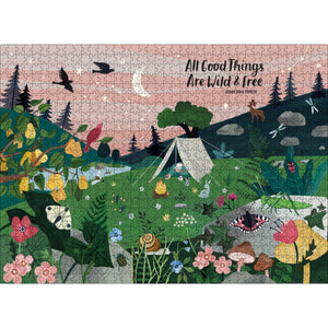 All Good Things are Wild and Free Puzzle